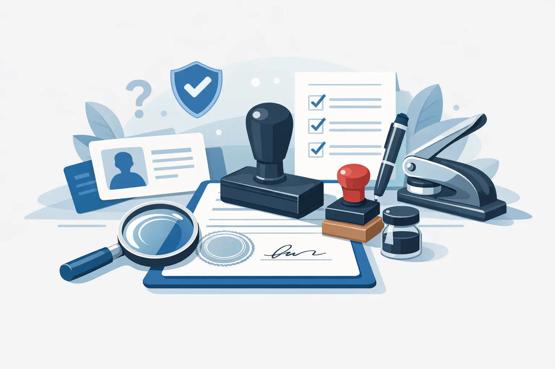 What to Check Before Ordering Notary Stamps