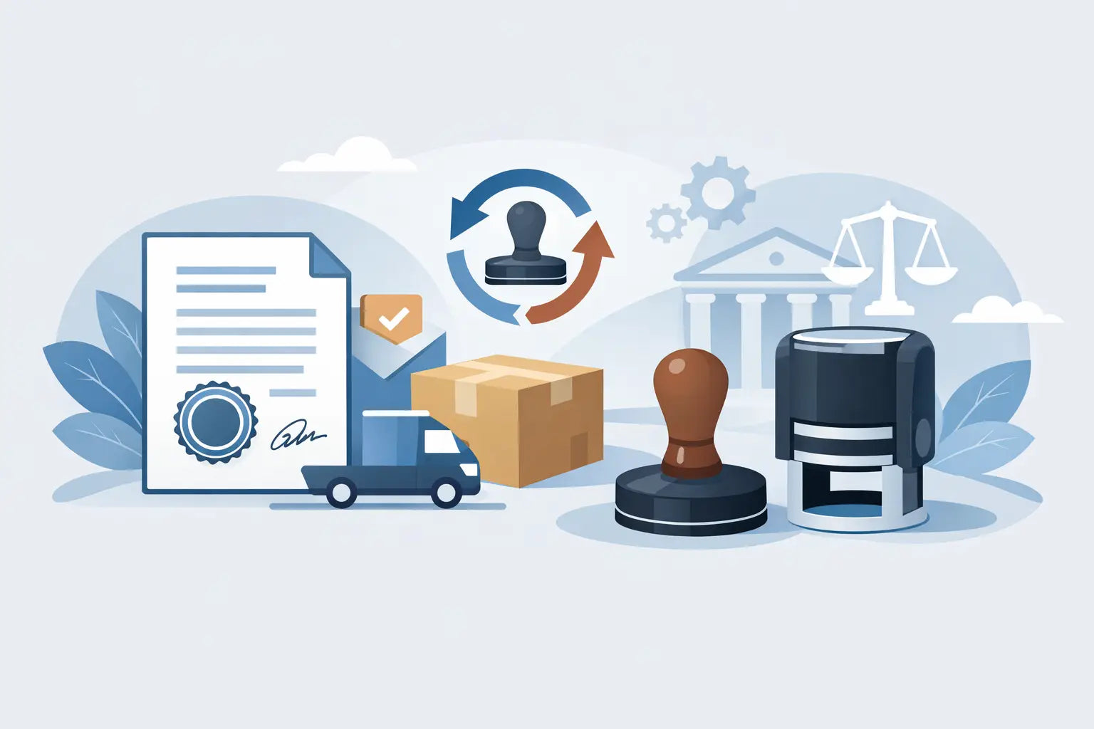 How a Notary Stamp Replacement Order Works