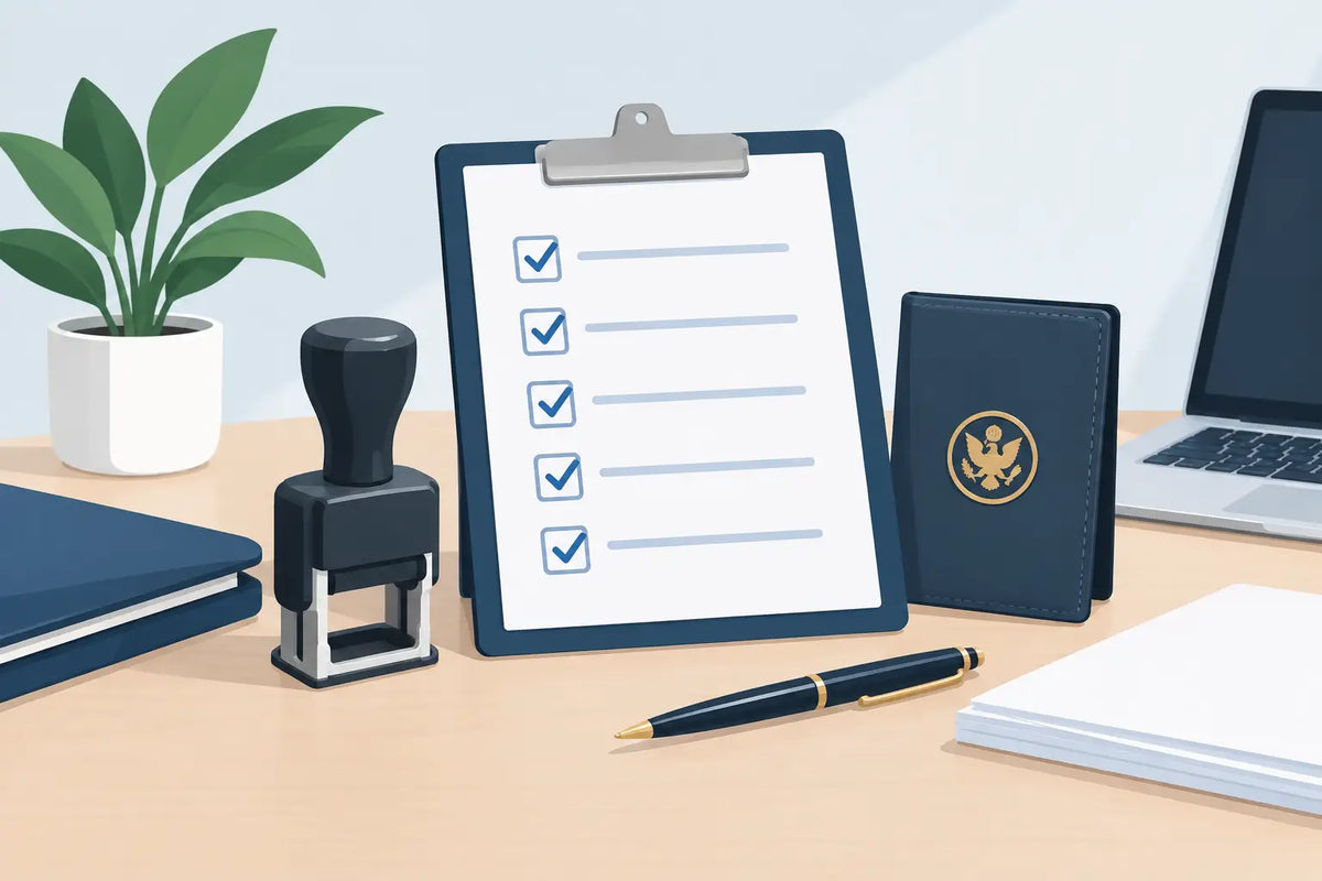 Notary Supply Checklist Example for Daily Work