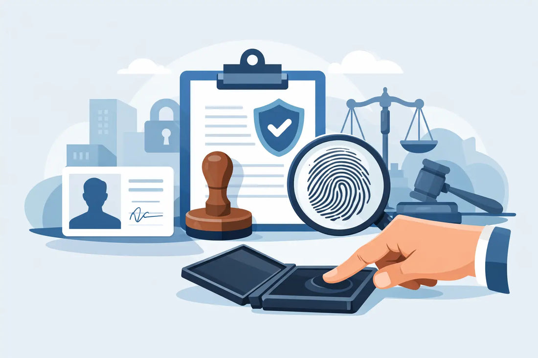 How Thumbprint Pads for Notaries Support Compliance