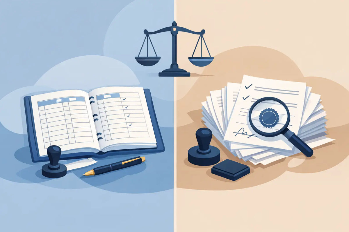 Notary Journal Versus Loose Records Explained