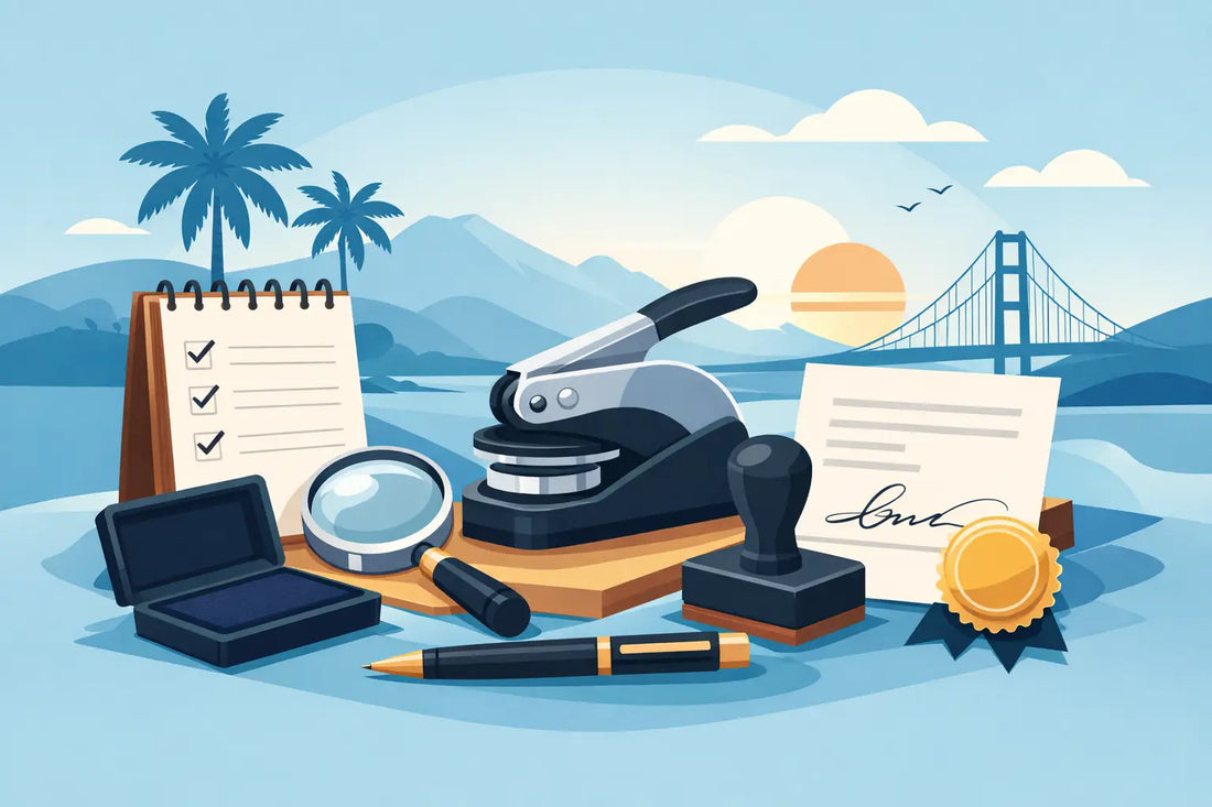 A Practical Guide to California Notary Supplies