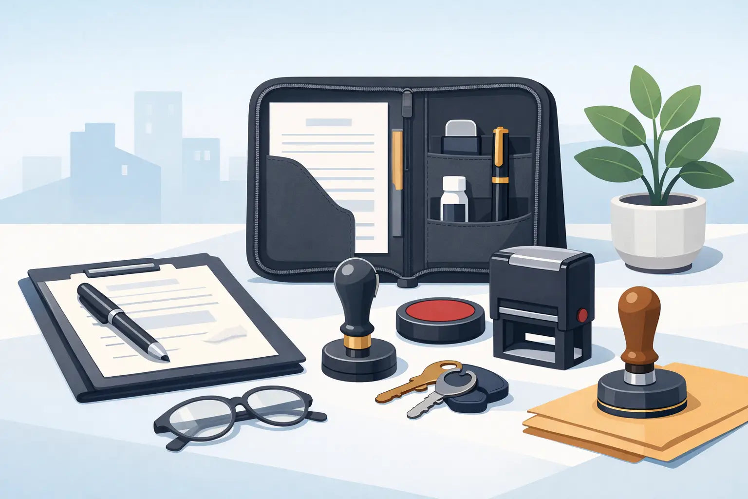 What Goes in a Notary Starter Kit for New Notaries