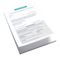 California Acknowledgment Certificate - 100 Sheets image 0