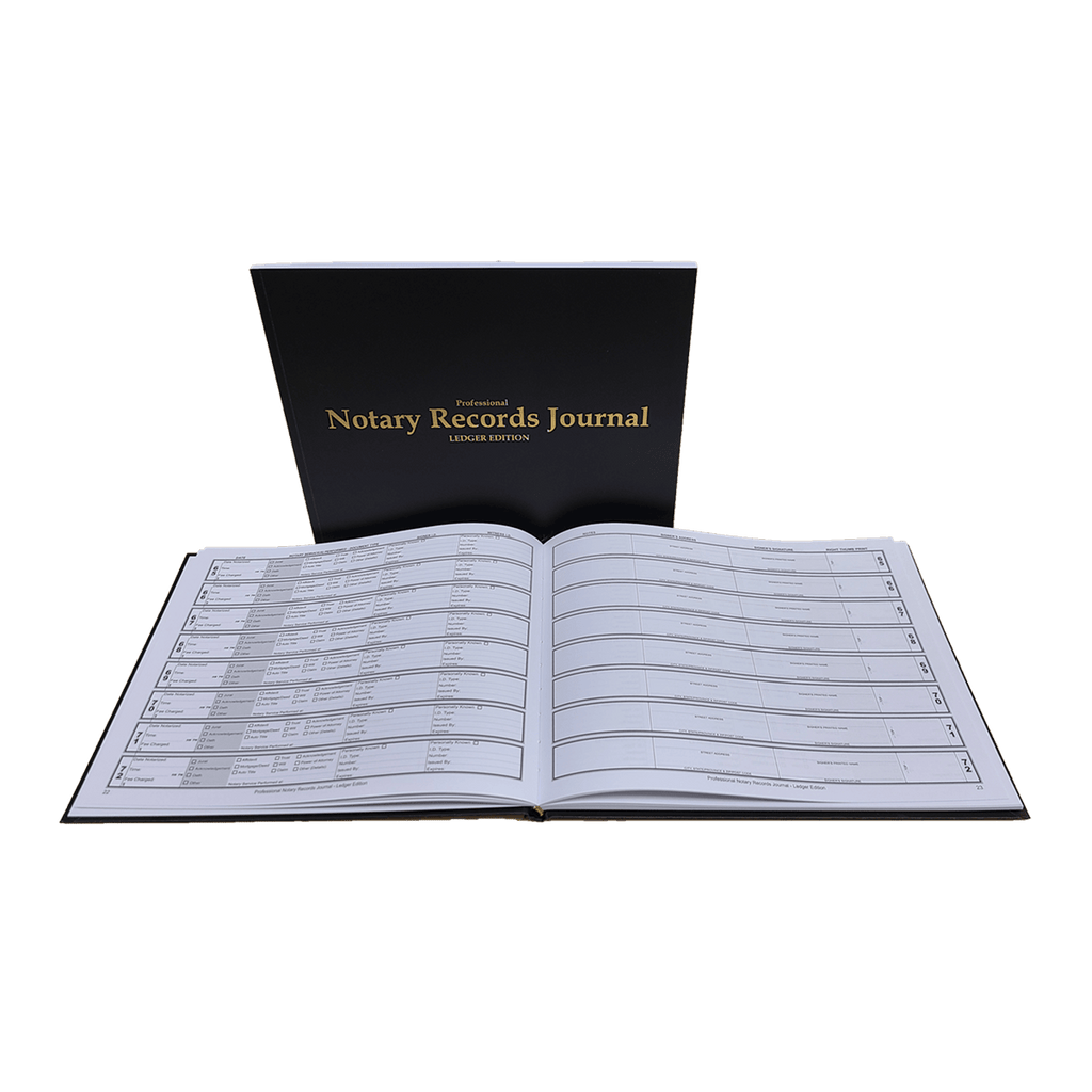California Notary Journal (Black) image 1