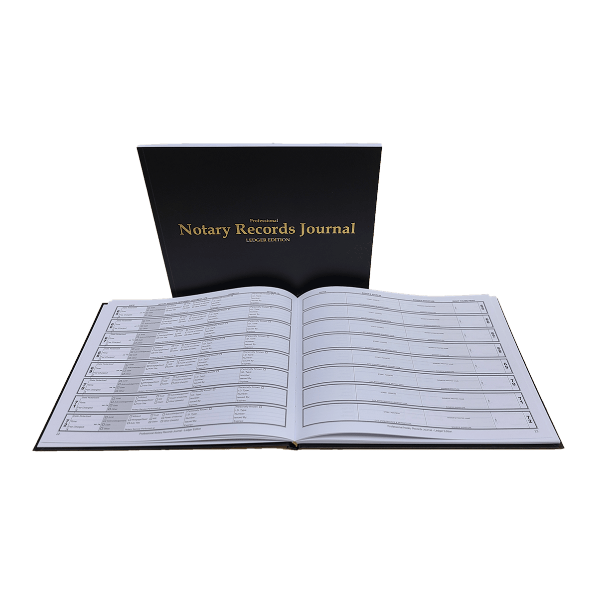 California Notary Journal (Black) image 1
