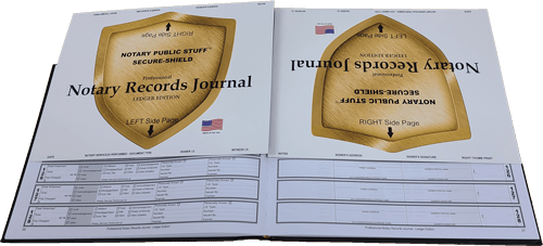 Secure-Shield Notary Journal Privacy Protector image 2