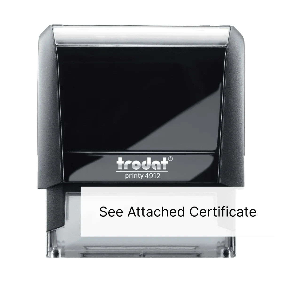 See Attached Certificate Stamp image 0