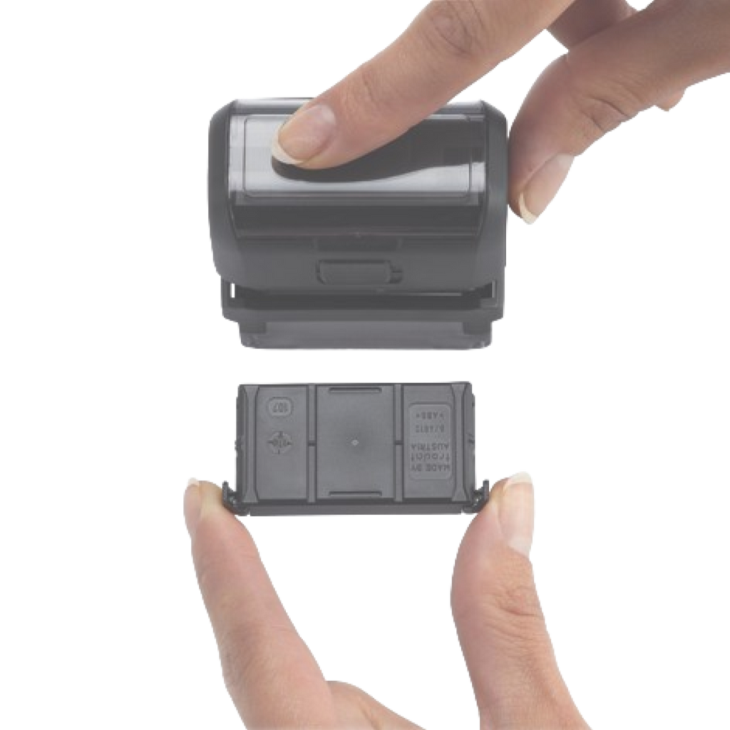 Notary Stamp Refill Ink Cartridges for Trodat Printy 4912 (Black) image 1