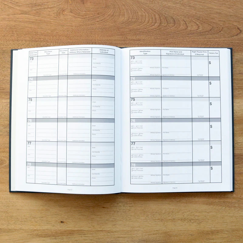 California Notary Journal (Premium Hardcover)