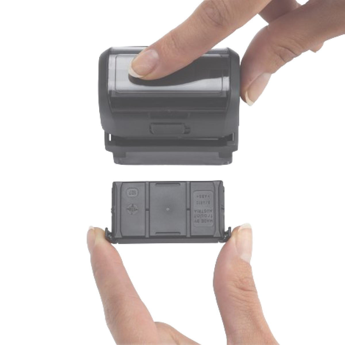Notary Stamp Refill Ink Cartridges for Trodat Printy 4913 (Black) image 1