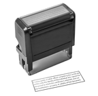 California Disclaimer Stamp image 0