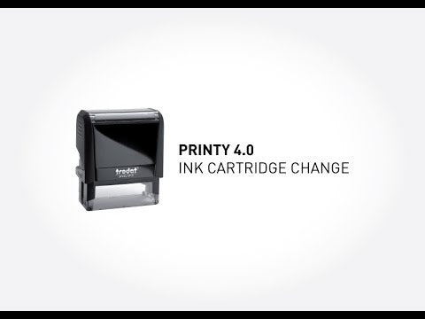 Notary Stamp Refill Ink Cartridges for Trodat Printy 4913 (Black)